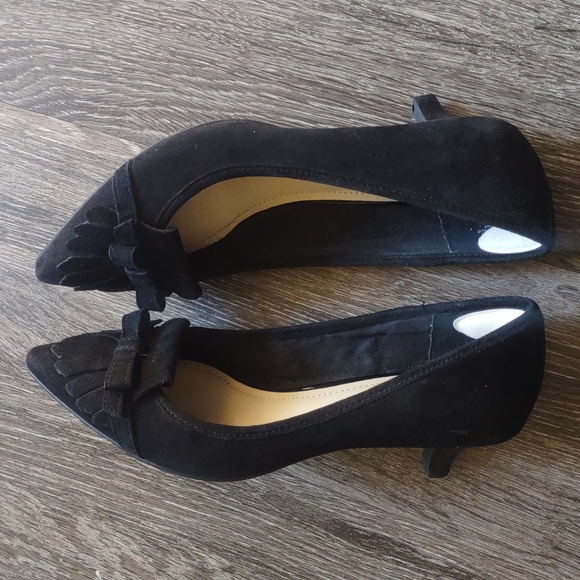 Suede Kitten Heels - Picture 4 of 6